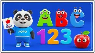 Preschool Learning activities for 3 year olds at home | Learn ABC Phonics Shapes Numbers Colors 🌈