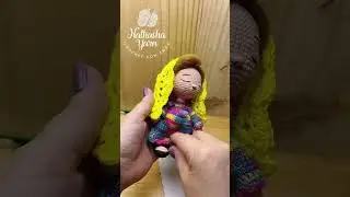 Bella Mar&iacute;a tejida para el pesebre #mariapesebre #pesebre2025 #pesebredenavidad #casasparapesebre