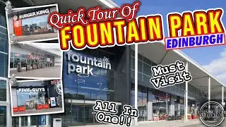 Everything at Fountain Park Edinburgh: RESTAURANTS, GRAVITY TRAMPOLINE PARK, CINEMA, Lots more!!
