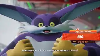 Sonic Racing CrossWorlds Gameplay Part 108 - Knuckles X Big - Crystal Grand Prix
