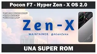 Poco F7 - Hyper Zen X ! EL MEJOR HYPER OS MOD HASTA AHORA ! PLAY INTEGRITY Y MAS !