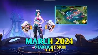 IXIA MARCH STARLIGHT SKIN 2024 | IXIA STARLIGHT SKIN GAMEPLAY ✨
