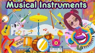 Musical Instruments | English flashcards forkids | Musical Instruments name | Play music instruments