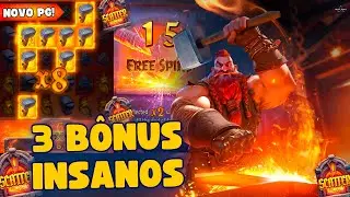 🔴 LAN&Ccedil;OU o MELHOR SLOT da PG PARA SOLTAR B&Ocirc;NUS! *Forge of Wealth*