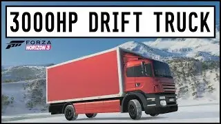 Forza Horizon 3 - 3000HP DRIFT TRUCK IN THE SNOW!!! (Dev Mods)