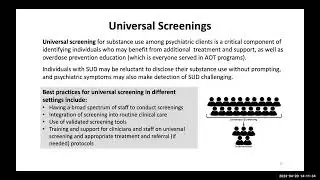 Co-Occurring Substance Use and Mental Health Disorders through the Lens of AOT