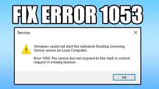 How To Fix Error 1053 Service Did Not Respond to the Start or Control Request in a Timely Fashion