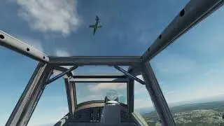 DCS   BF109 K4 vs C 101CC (culopollo)