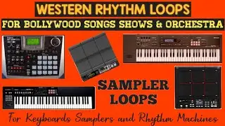 Bollywood rhythm loops #indianloops #bollysongsrhythm #rhythmloops #hindisongloops #westernrhythm
