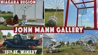 Incredible Art Gallery in Niagara region | Outdoor Sculpture Garden | 13th St. Winery
