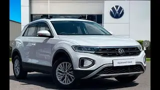 Approved Used Volkswagen T-Roc Life 1.0 TSI Manual Pure White | Wrexham Volkswagen