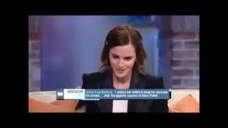 Emma Watson on Anderson Live Sept. 17th 2012