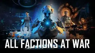 Grey Goo - ALL FACTIONS AT WAR - Free For All Skirmish Gameplay