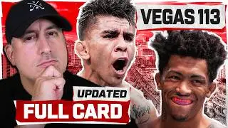 UFC Vegas 113: Bautista vs. Oliveira FULL CARD Picks, Predictions and Bets
