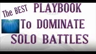 SOLO BATTLES-The BEST offensive playbook & plays to dominate:#Madden19 ultimate team