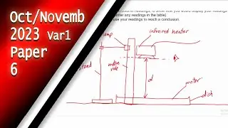 IGCSE Physics October-November 2023 Paper 6 Variant 1