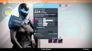 Destiny - Queens Emissary Vendor! Queens Wrath Event!