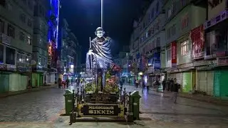 MG Marg Night View - MG Marg, MG Market, Gangtok, Sikkim | গ্যাংটক, সিকিম
