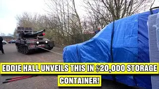 Eddie Hall unveils BENTLY in $20,000 Storage Container! #unboxing