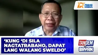 Federation of Free Workers President Atty. Sonny Matula nagpahayag ng pagsuport... | Tandem ng Bayan