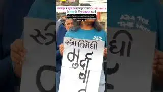 😭🕯⚖️Students and doctors took out a candle march at 1090 intersection of Lucknow in protest against