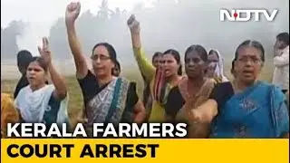 CPM Activists Allegedly Set Protesting Farmers' Tents On Fire In Kerala