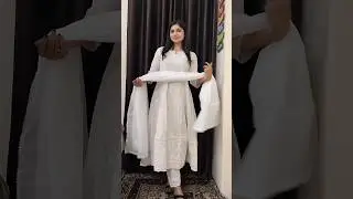 5 White Kurta Set from Meesho 😍😱 at affordable price #white #kurtaset #anarkali #whitekurti