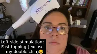 Transcranial magnetic stimulation TMS Day 4 for depression/anxiety (dreading going back to work)