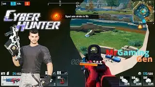 CYBER HUNTER GAMEPLAY HINDI | NEW BATTLE ROYALE GAME|| MrGamingGen