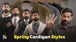 4 Must Have Cardigans for Men in 2024 | Men's Spring Wardrobe Essentials | Prima Moda