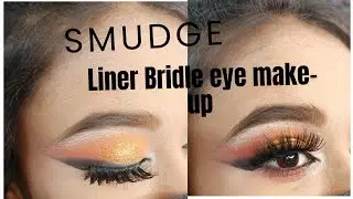 💍 smudge Eyeliner Tutorial | Step-by-Step Easy Method for Perfect Bridal Eyes ✨