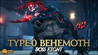 FF7 Remake - Type-0 Behemoth (Boss Fight)