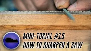 How to Sharpen a Fret Saw