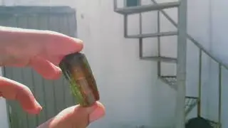 30 Gram UNIQUE Watermelon Tourmaline Crystal From Sapo Mine Brazil