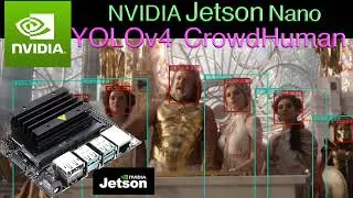 NVIDIA Jetson Nano YOLOv4 tiny CrowdHuman