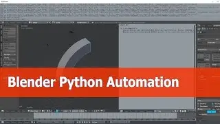 Blender  Python Tutorial Automate Operations