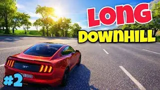 INSANE Full Throttle Downhill Mayhem! | BeamNG.drive Extreme Speed & Crashes #2