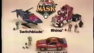 M.A.S.K. MASK Commercial Thunderhawk Rhino Switchblade