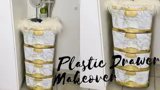 Plastic Drawer Makeover | An Epic DIY Fail 🥴 | South African YouTuber