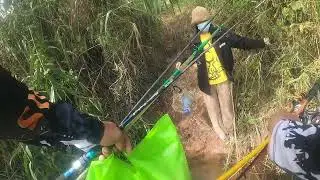 Fishing at Peak Pnov river! @KohRong-Fishing @ fishing trip