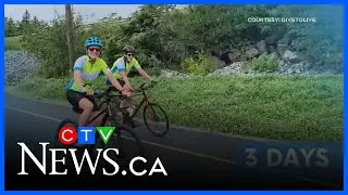 A big bike ride in support of cancer research