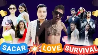 SACAR in LOVE SURVIVAL - ( Blind Date New Season) || New Comedy Video || Love Survival Roast