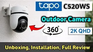 TP-Link Tapo C520WS WiFi Camera Full Review | Best Outdoor Wifi CCTV Camera | Tapo camera review