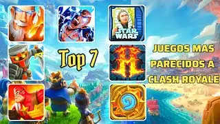 TOP 7 mejores juegos parecidos a Clash Royale para (Android & iOS) 2023✅