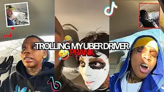 🤣Funniest Reactions Trollin my Uber Driver Prank Part 1-18  | TIKTOK COMPILATION