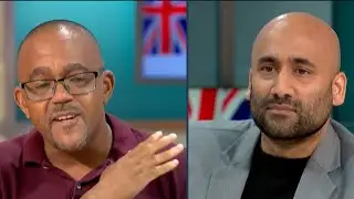 GMB outraged as star brands St George's flag 'white supremacist' and demands 'change it!'