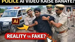Police Pakadne Wala Ai Video Kaise Banaye | Police Arrest Ai Video Editing |Police Handshake Ai Edit