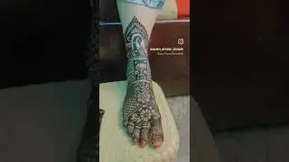 beautiful bridal feet mehandi design#ytshorts #viral #instagram #trending #saumya_ mehandi_designer