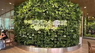 Island vibes and designer brews - Coach Coffee Shop at Sentosa, Singapore