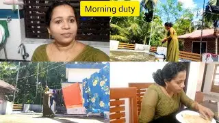 വീട്ടിൽ മലക്ക് പോകാനായിട്ടുള്ള വ്രതവും ഒരുക്കങ്ങളും തുടങ്ങി..🙏Morning duty//homevlog
